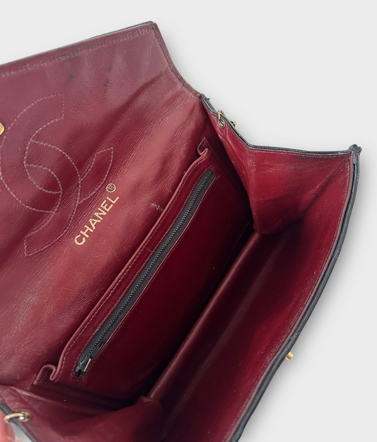 Sac Chanel timeless enveloppe vintage