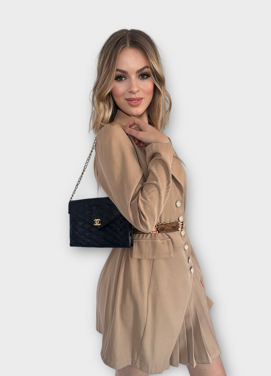 Sac Chanel timeless enveloppe vintage