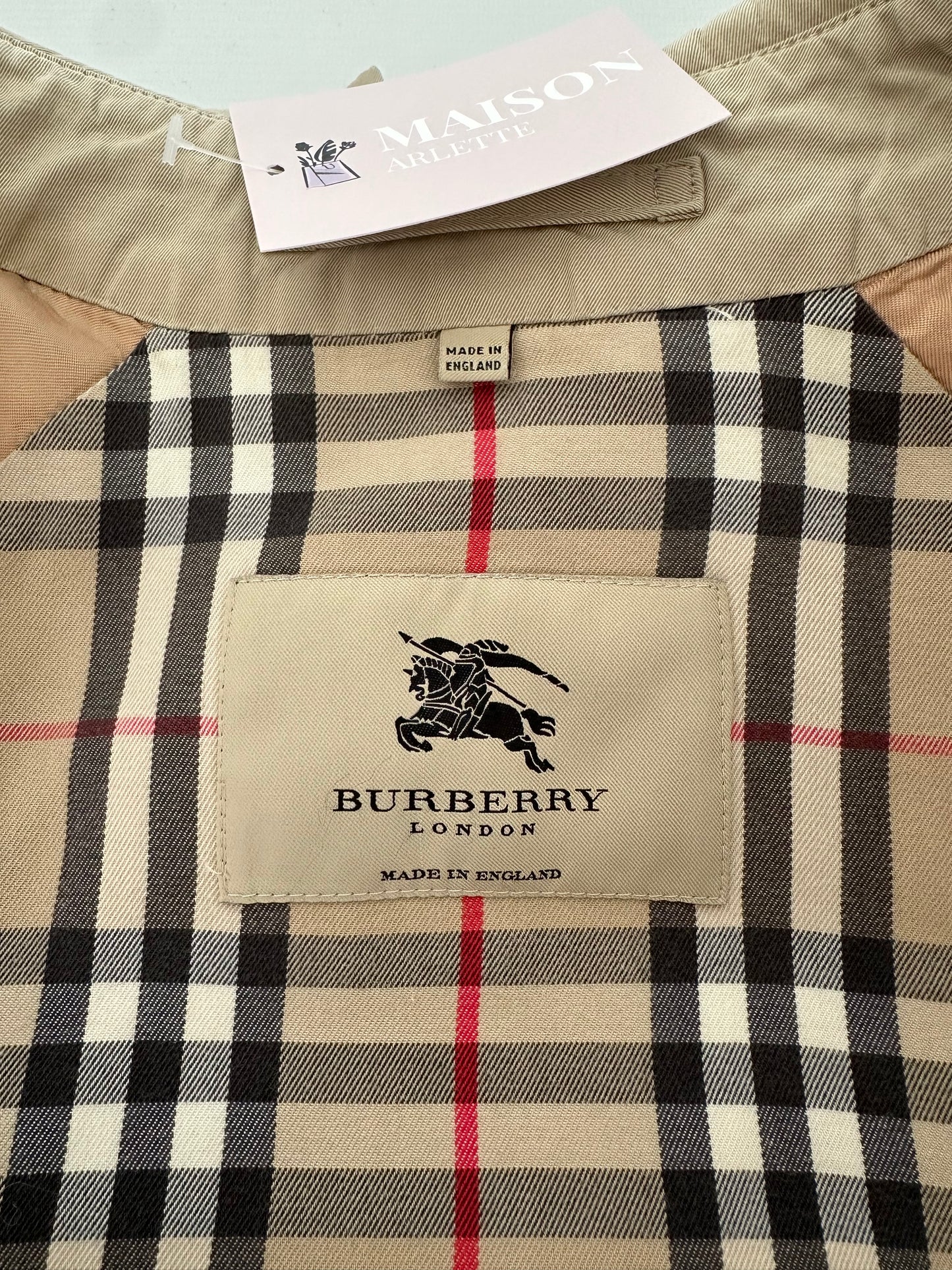 Trench-coat Burberry « the Chelsea » heritage beige/ T.L