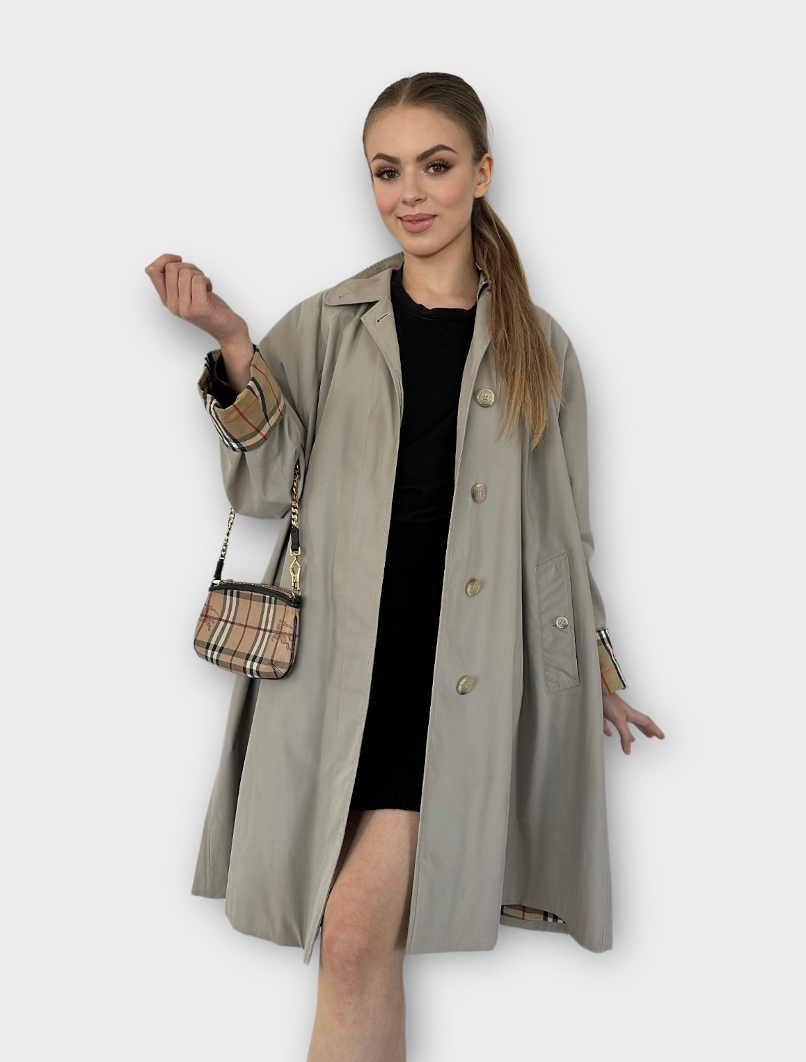 Trench-coat Burberry modèle “ Markfield ”/ T.M