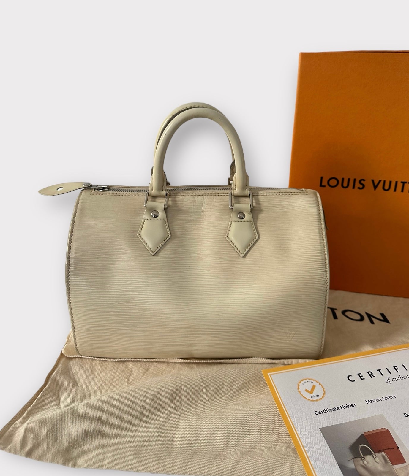 Sac Speedy 30 cuir épi Louis Vuitton