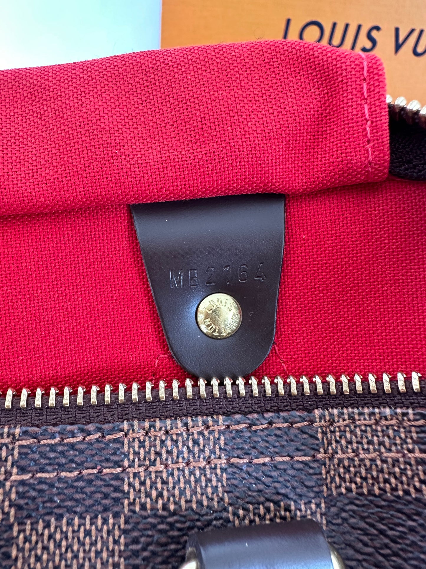Sac Speedy 30 Damier ébène Louis Vuitton