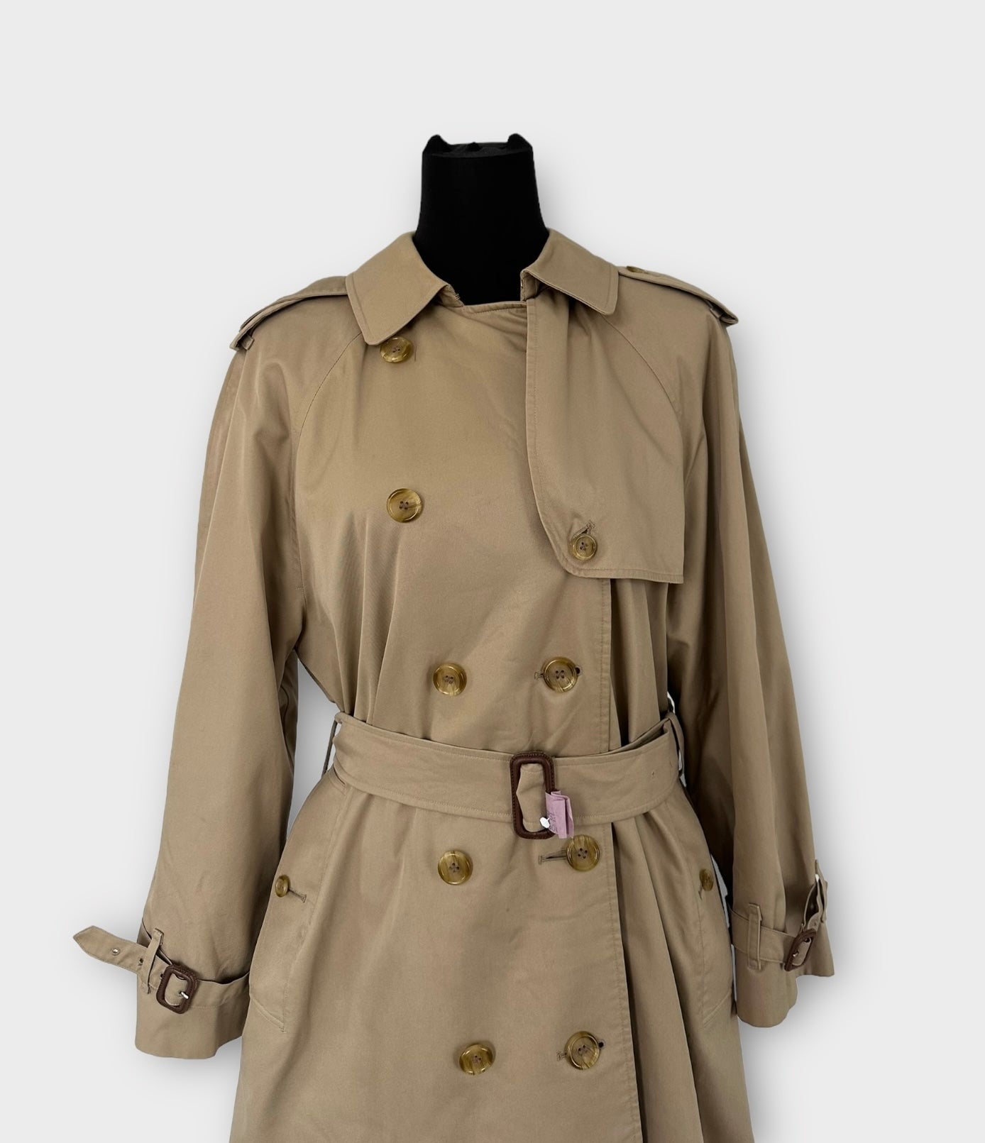 Trench-coat Burberry modèle “the Waterloo ” camel/ T.M