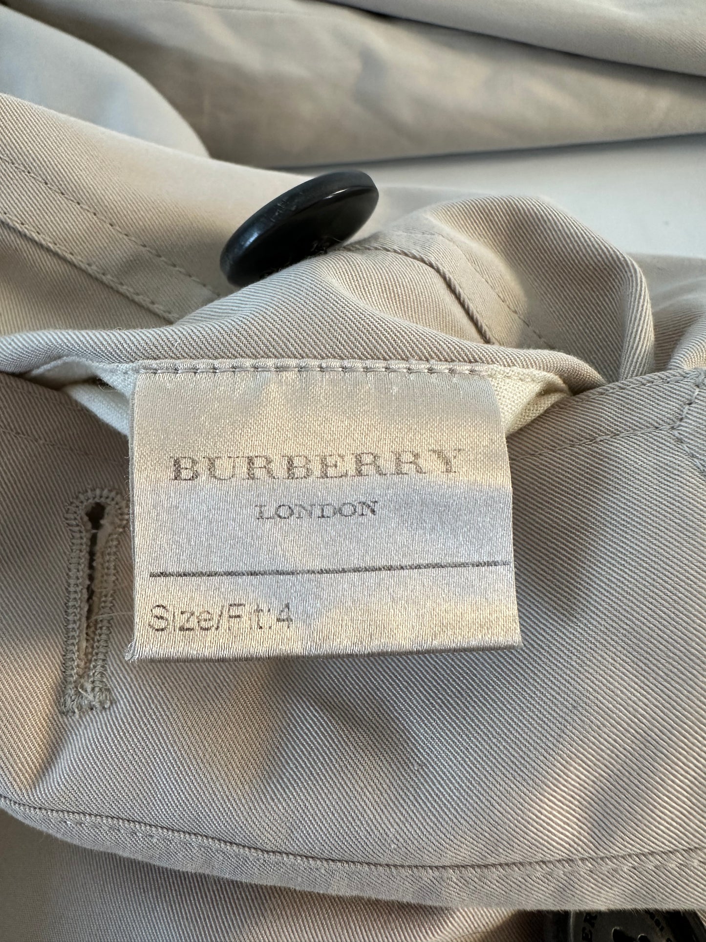 Trench-coat Burberry « the Chelsea“ stone heritage