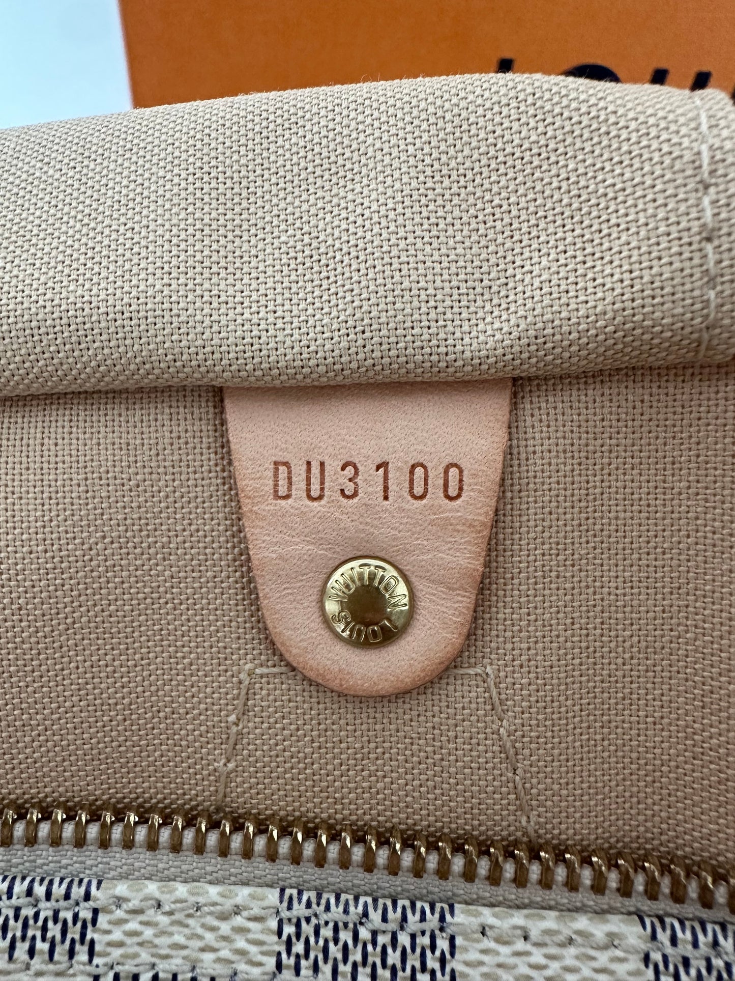 Sac Speedy 35 Damier Azur Louis Vuitton