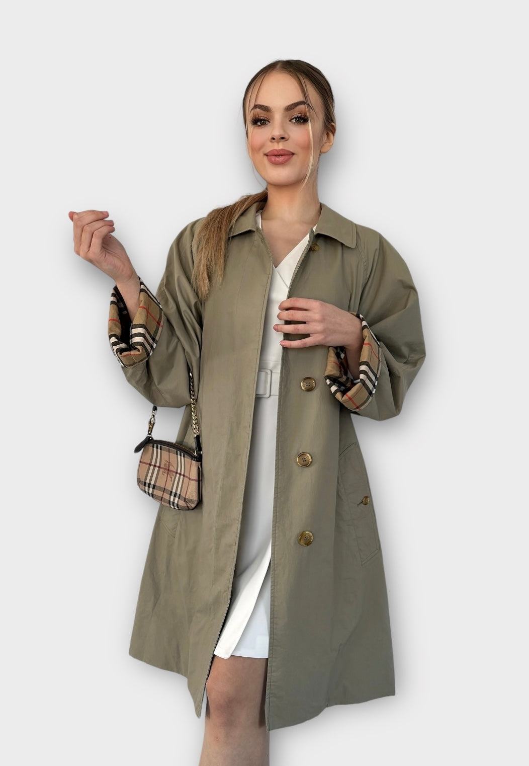 Trench-coat Burberry modèle “ Markfield ” vintage/ T.M