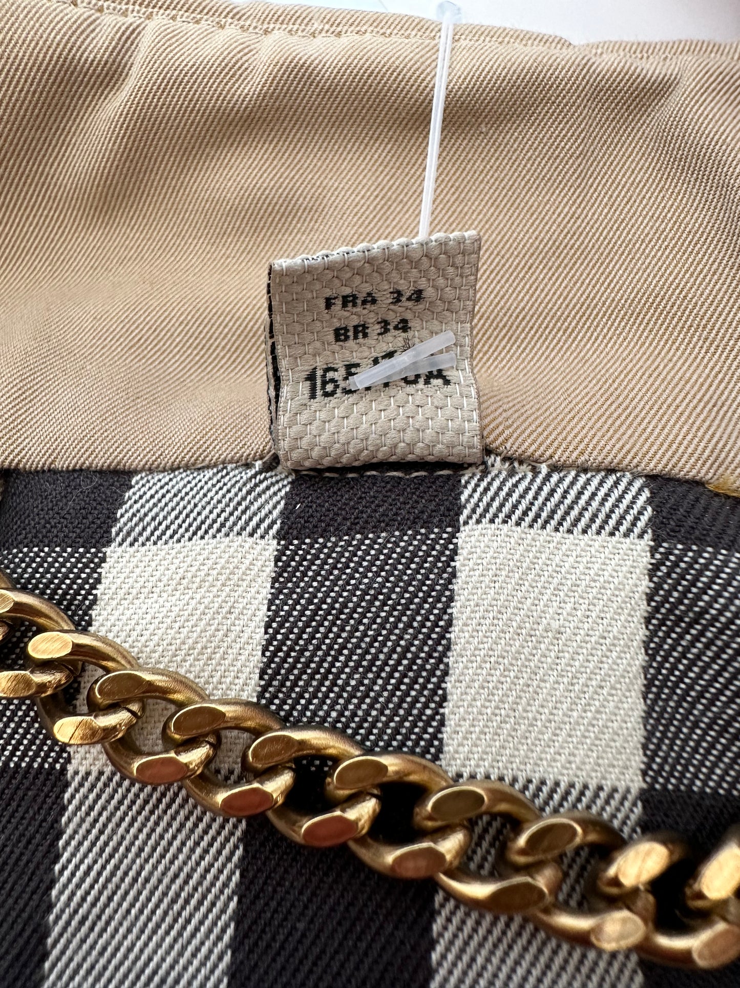 Burberry Trench-coat modèle “the Kensington ” Honey | T.XS
