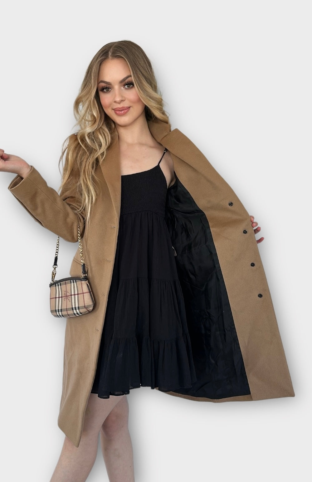 Burberry Manteau « Sidlesham » heritage camel/ T.S
