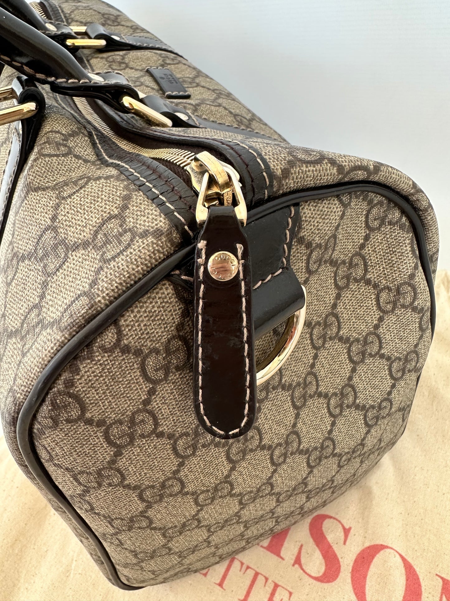 Gucci sac bowling Boston Monogram