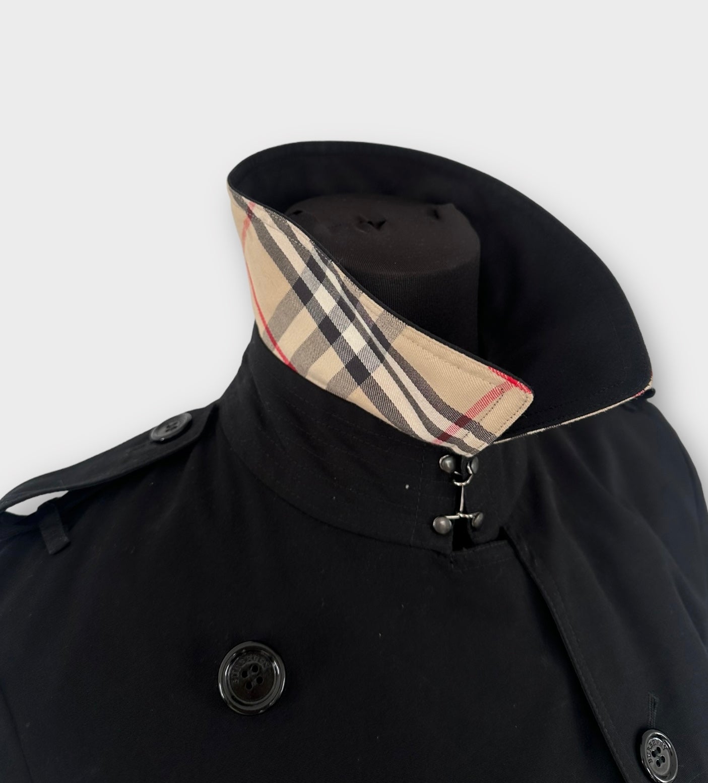 Trench-coat Burberry « the Chelsea » heritage noir/ T.L
