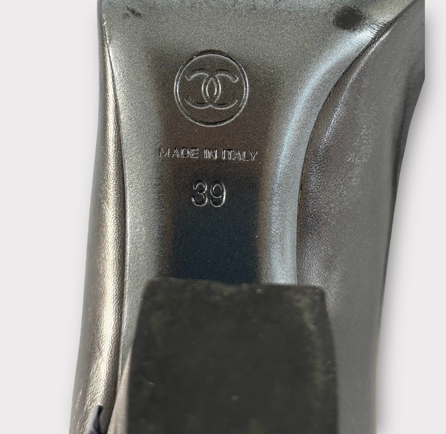 Escarpins ( Slingback) Chanel Camélia | T.39