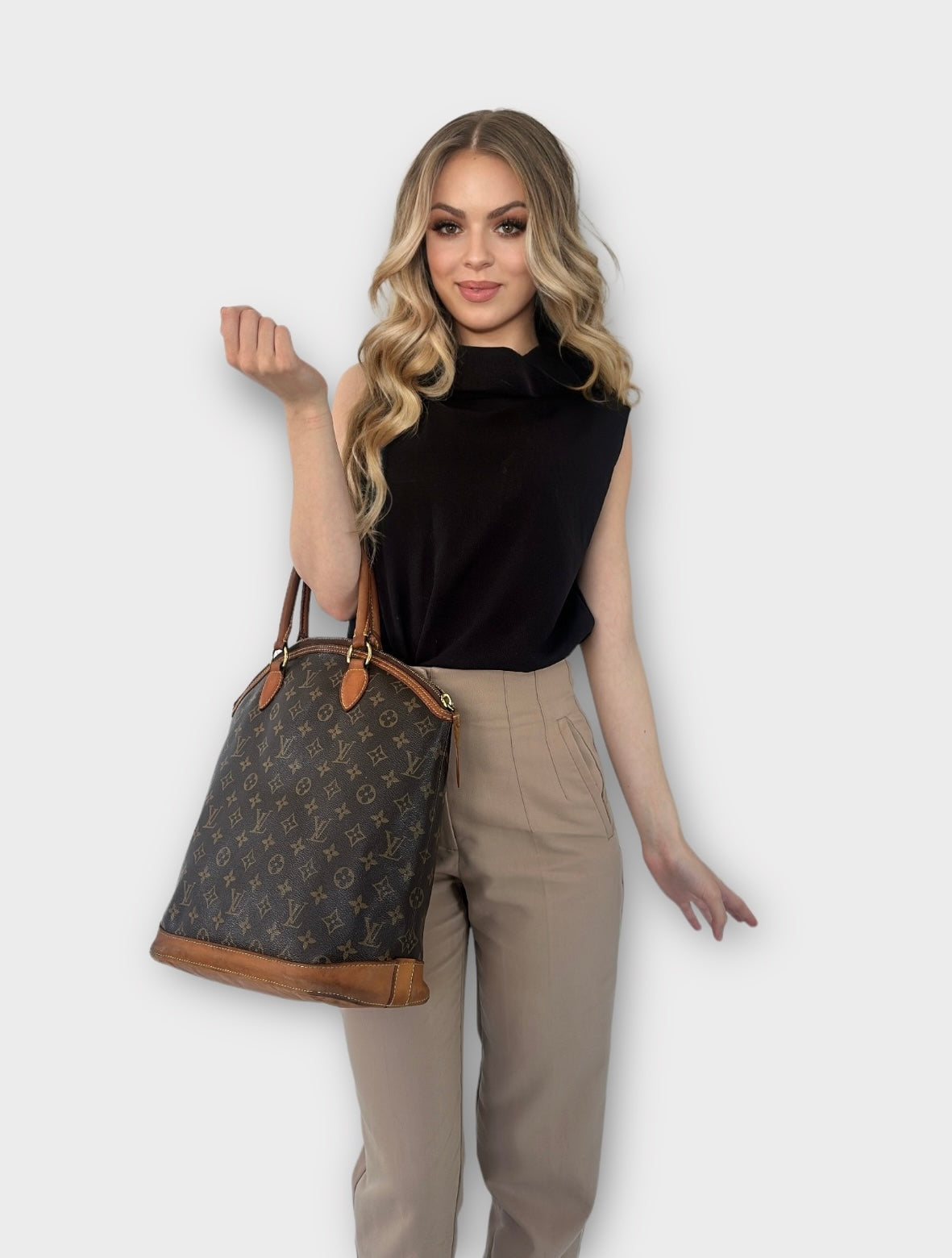 Sac Lockit Monogram Louis Vuitton vintage