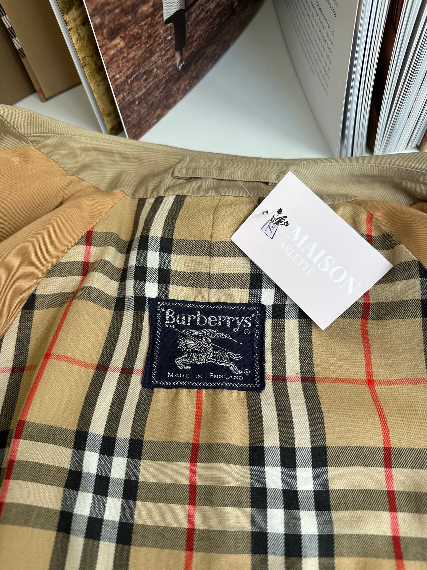 Burberry vintage Trench-coat « Camden » Camel