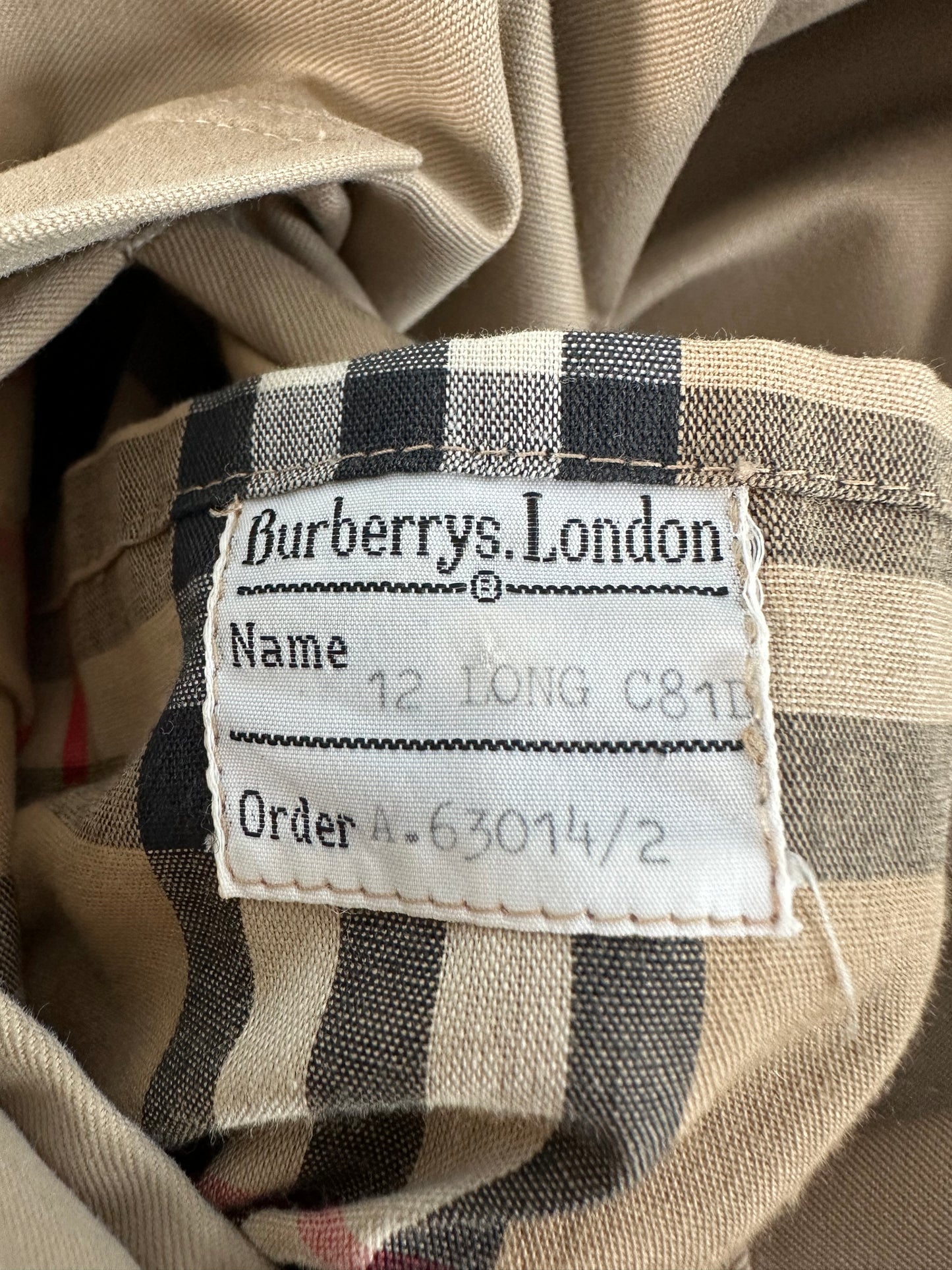 Trench-coat Burberry modèle « Camden » vintage