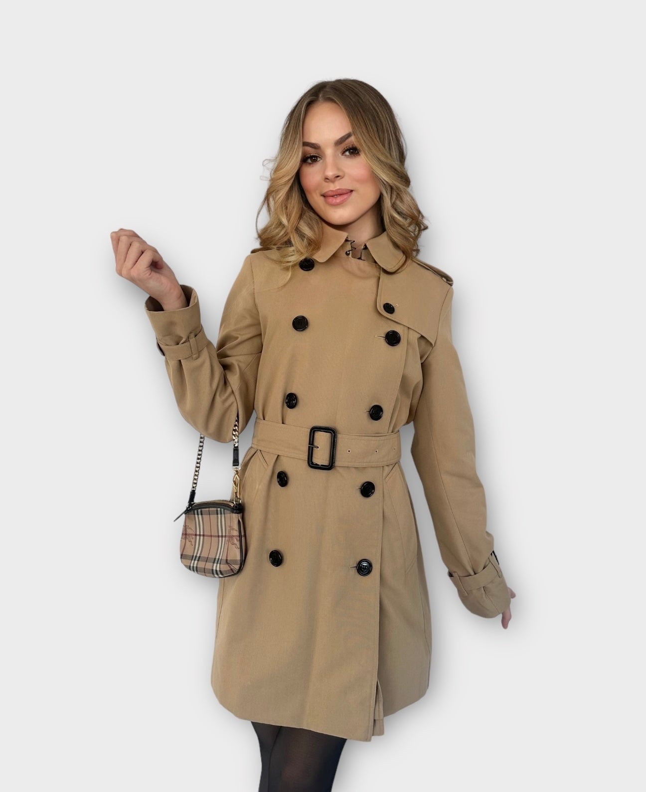 Trench-coat Burberry « the Chelsea » heritage camel / T.M
