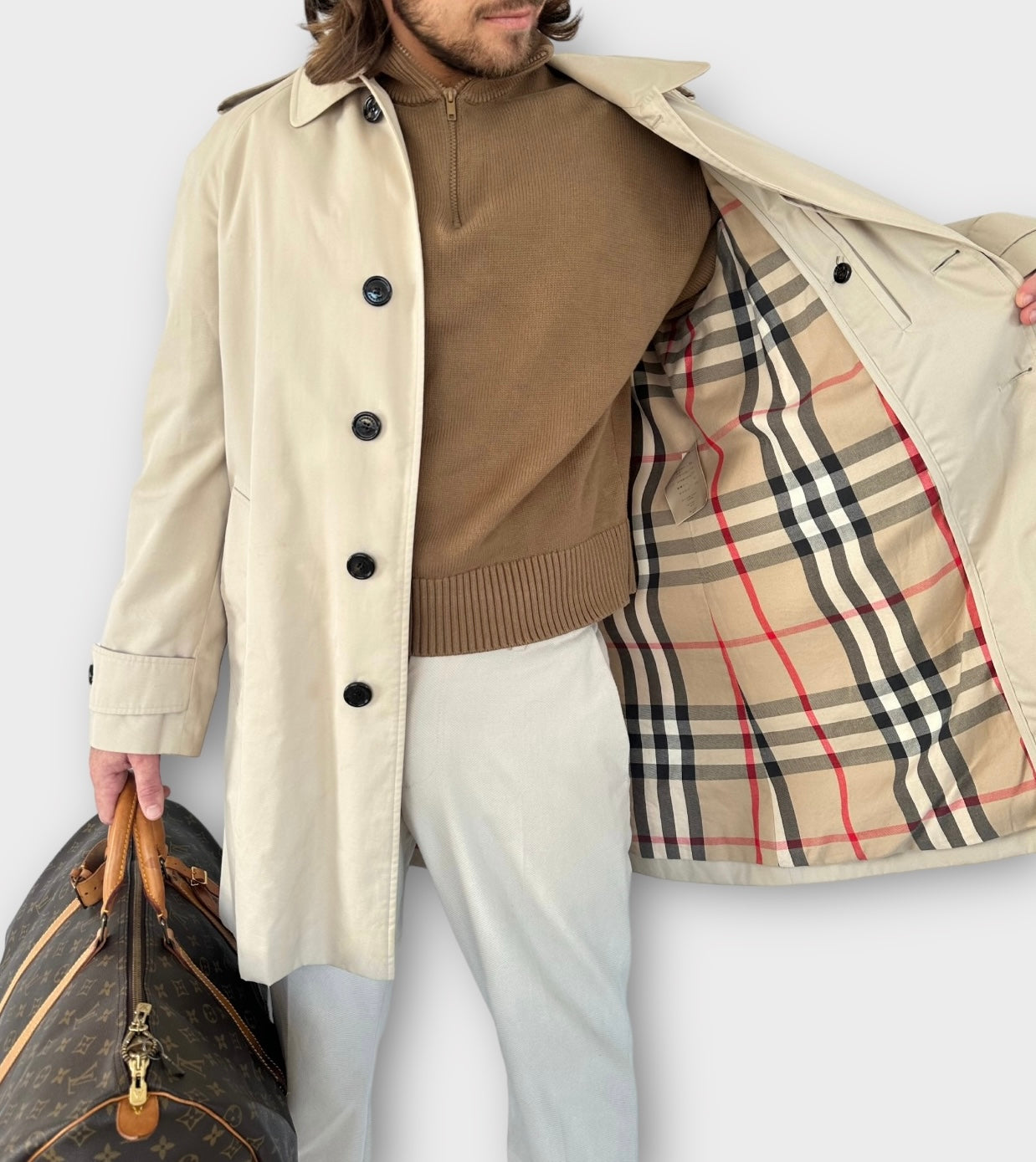 Trench-coat Burberry « Camden » beige / T.S