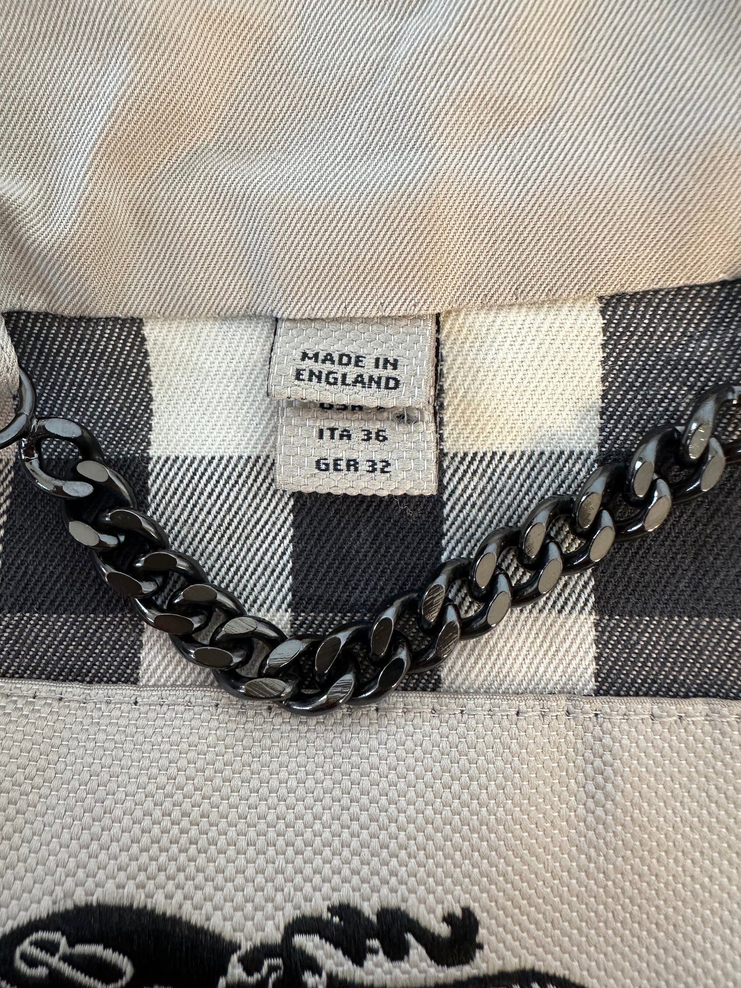 Trench-coat Burberry « the Chelsea“ stone heritage