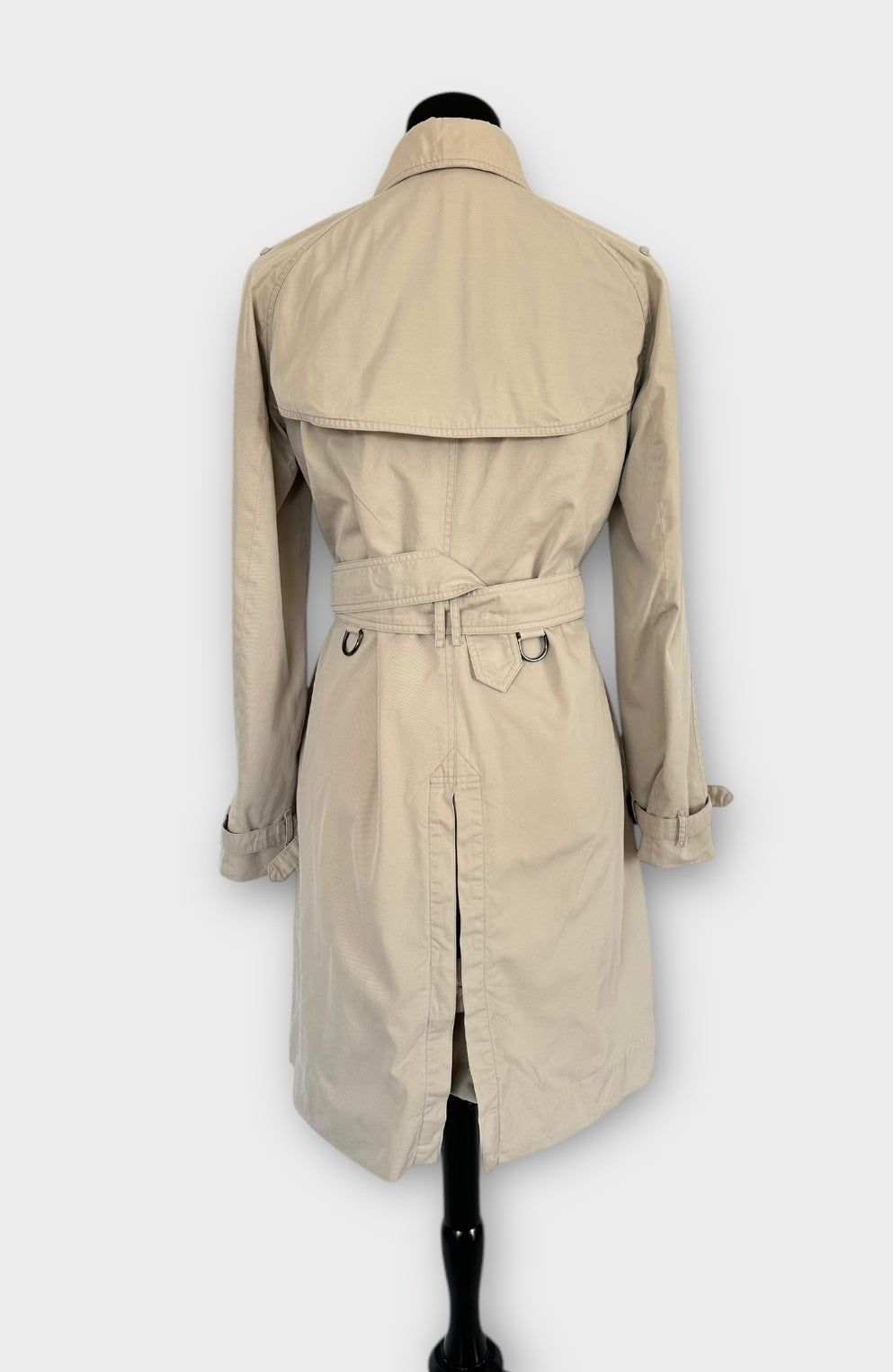 Burberry Trench-coat modèle “the Chelsea ” Stone | T.M