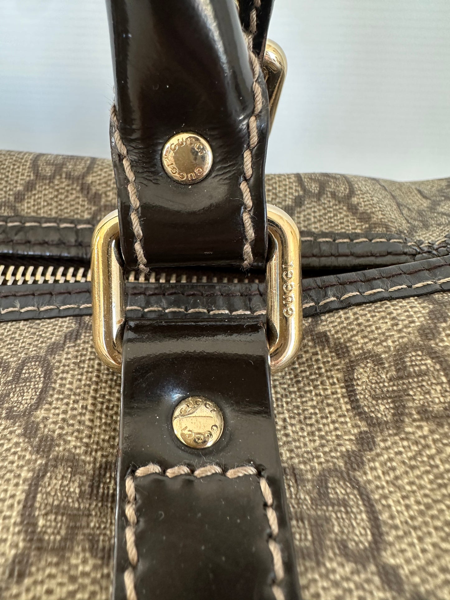 Gucci sac bowling Boston Monogram