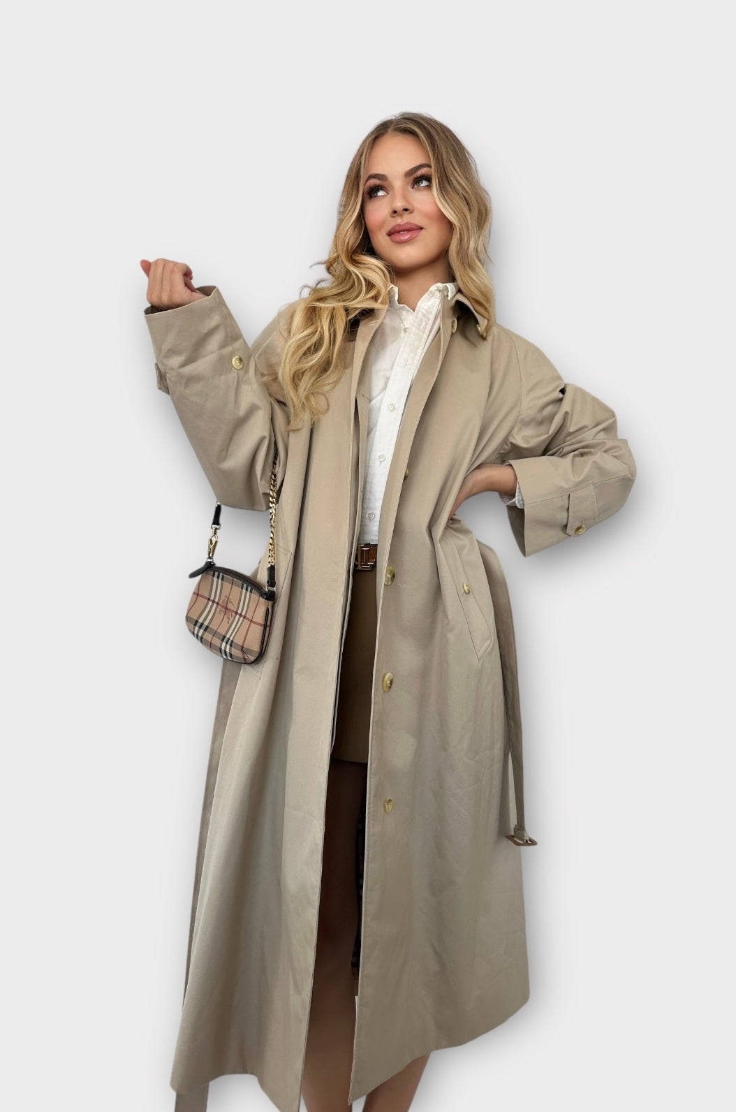 Trench-coat Burberry « Brandford » beige | T.L