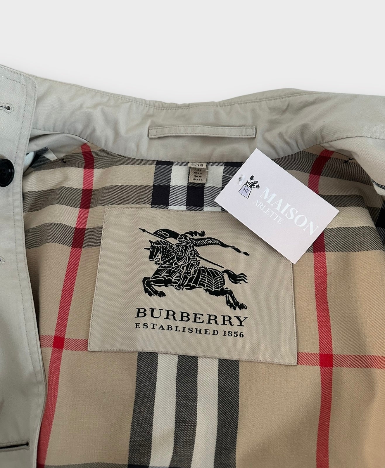Burberry Trench-coat modèle “the Chelsea ” Stone | T.S