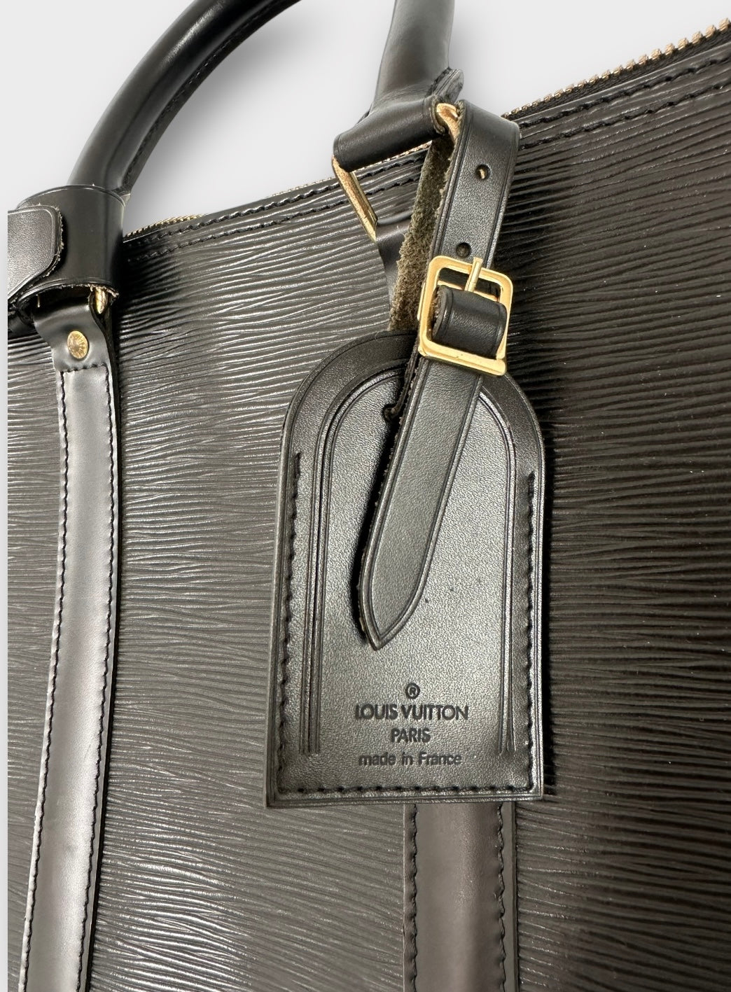 Louis Vuitton Sac Keepall 45 Cuir épi Noir