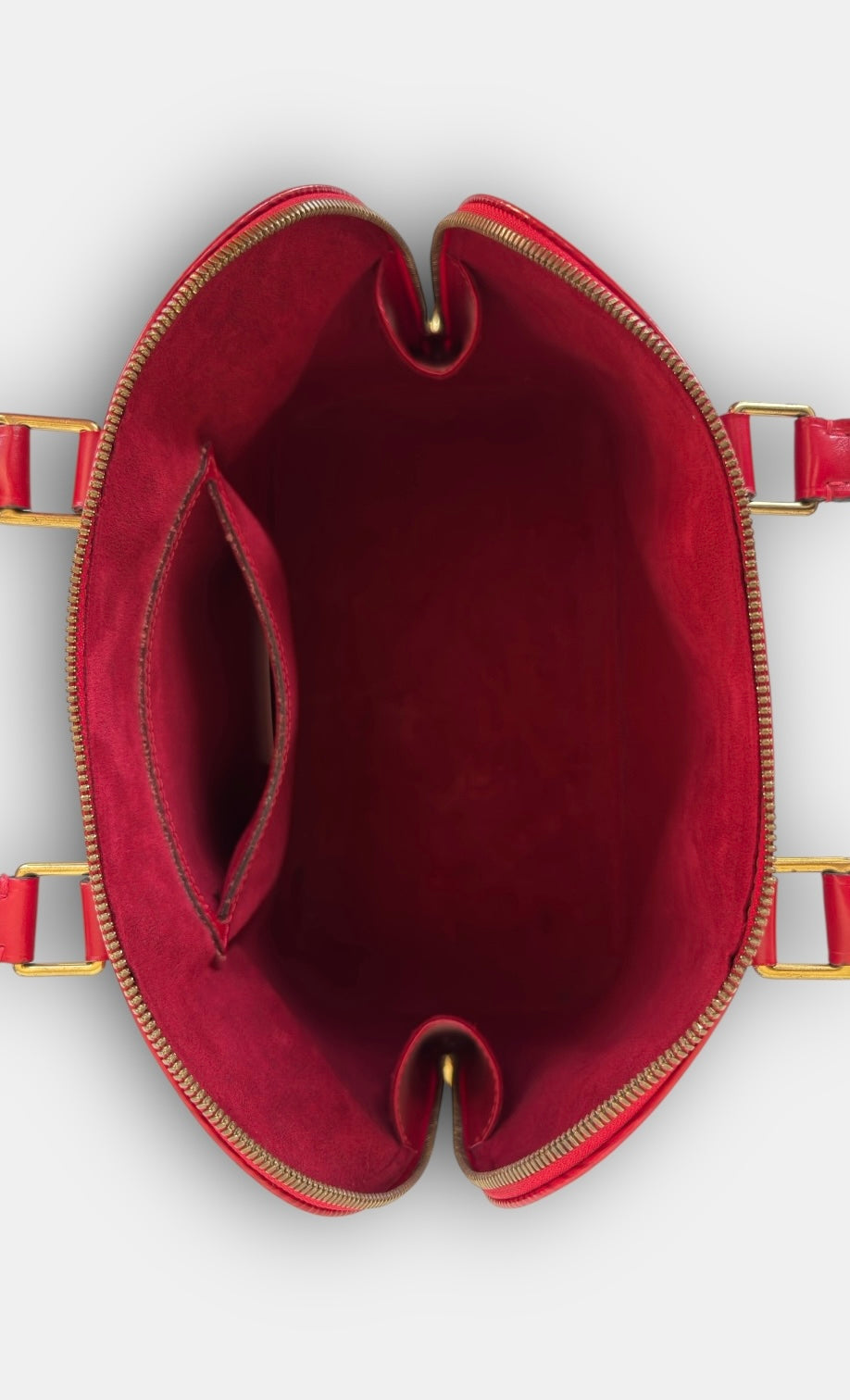 Louis Vuitton – Alma PM Cuir Épi Rouge