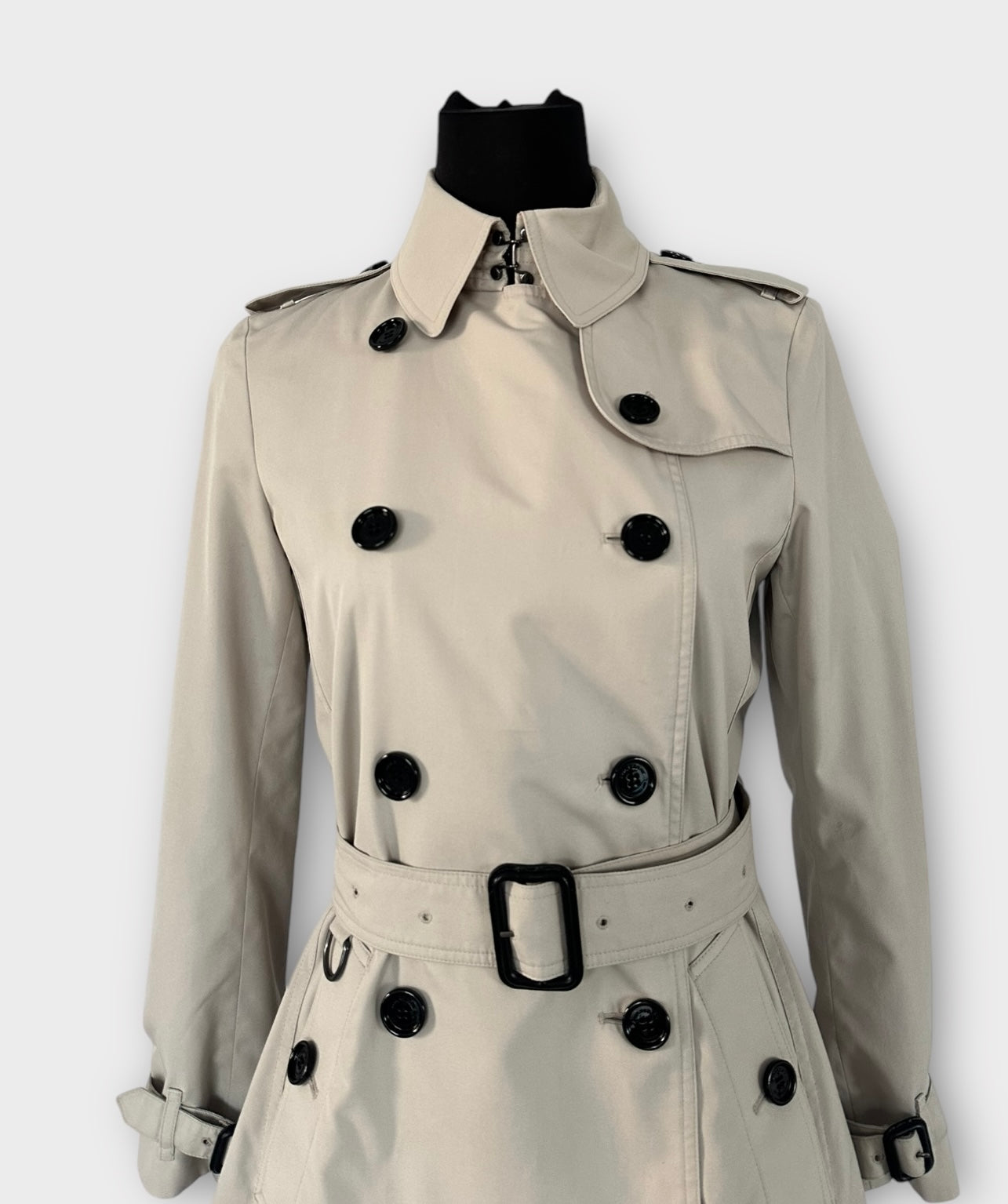 Burberry Trench-coat modèle “the Chelsea ” Stone | T.S