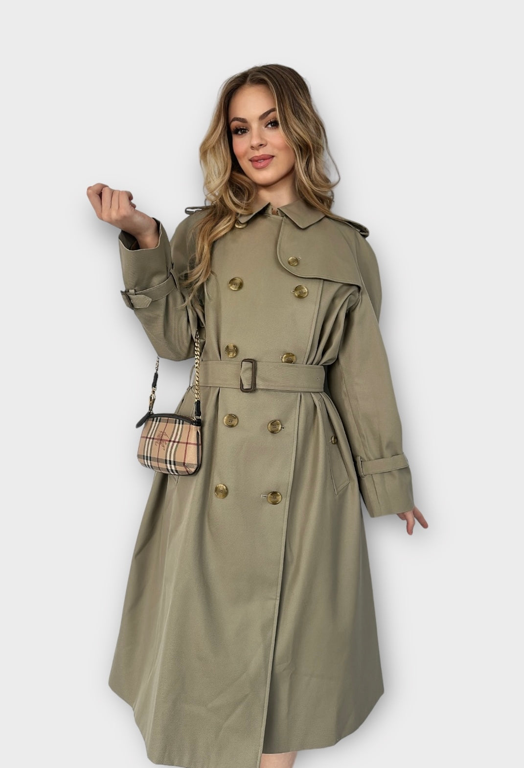 Trench-coat Burberry modèle “the Waterloo ” vintage/ T.M