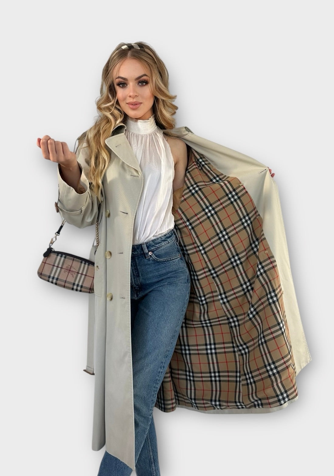 Burberry vintage Trench « the Waterloo » Crème | T.M