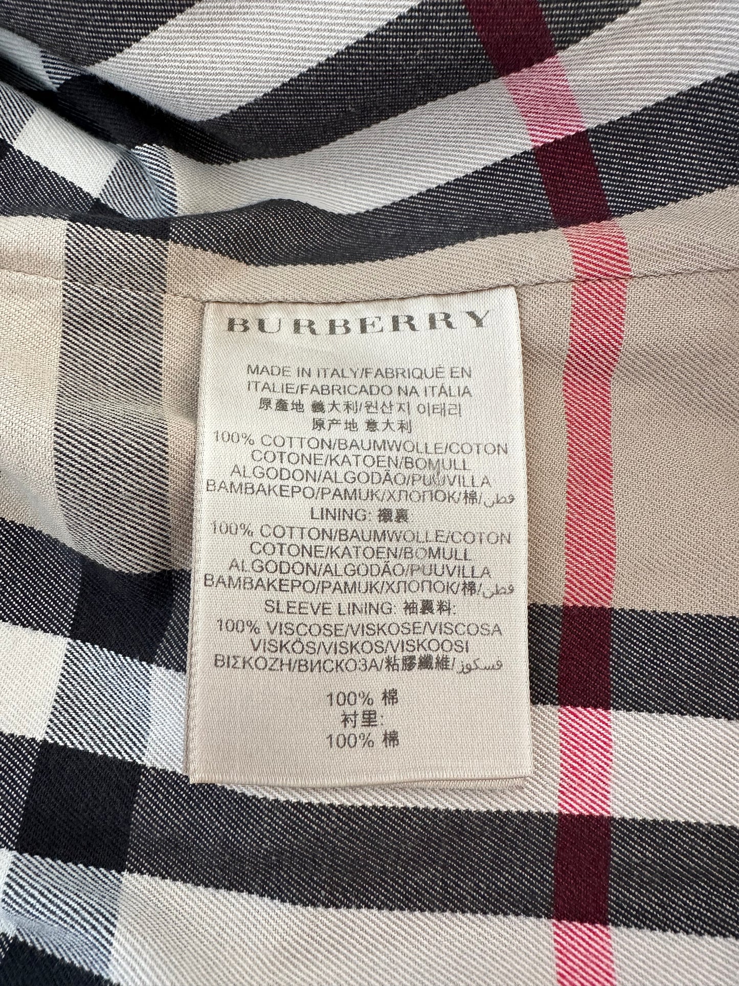 Burberry Trench-coat modèle “the Chelsea ” Stone | T.M
