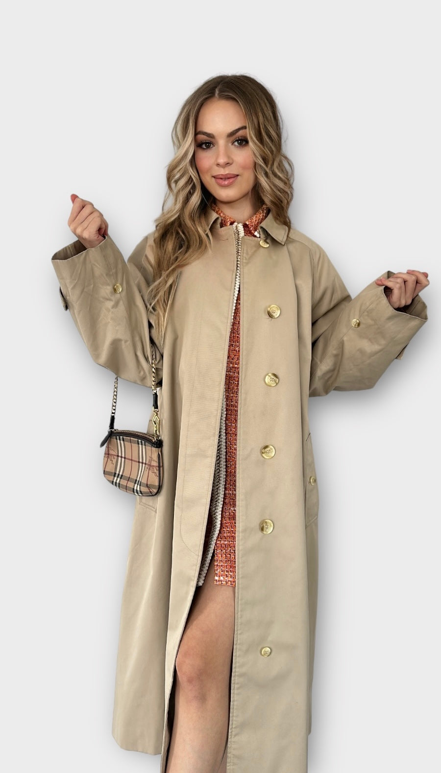 Trench-coat Burberry modèle « Camden » vintage/ T.M