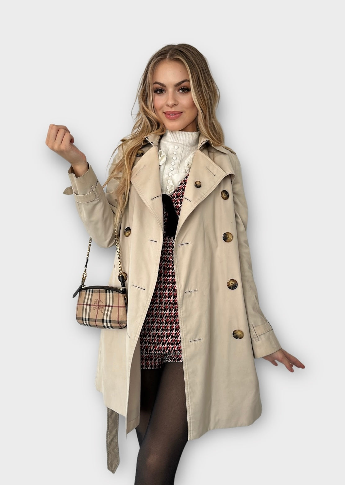 Trench-coat Burberry « the Chelsea » heritage/ T.S