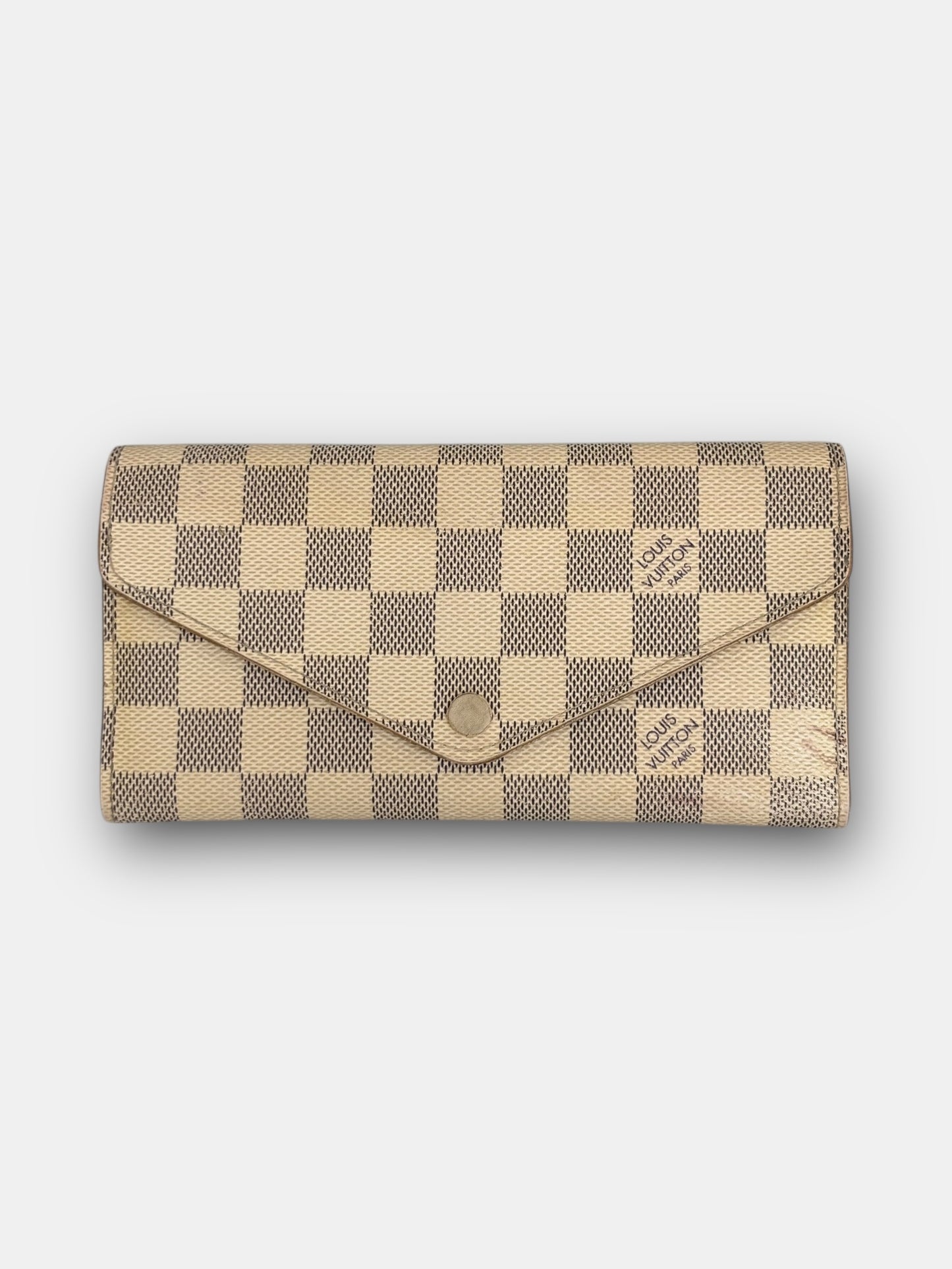 Louis Vuitton – Portefeuille Sarah Damier Azur