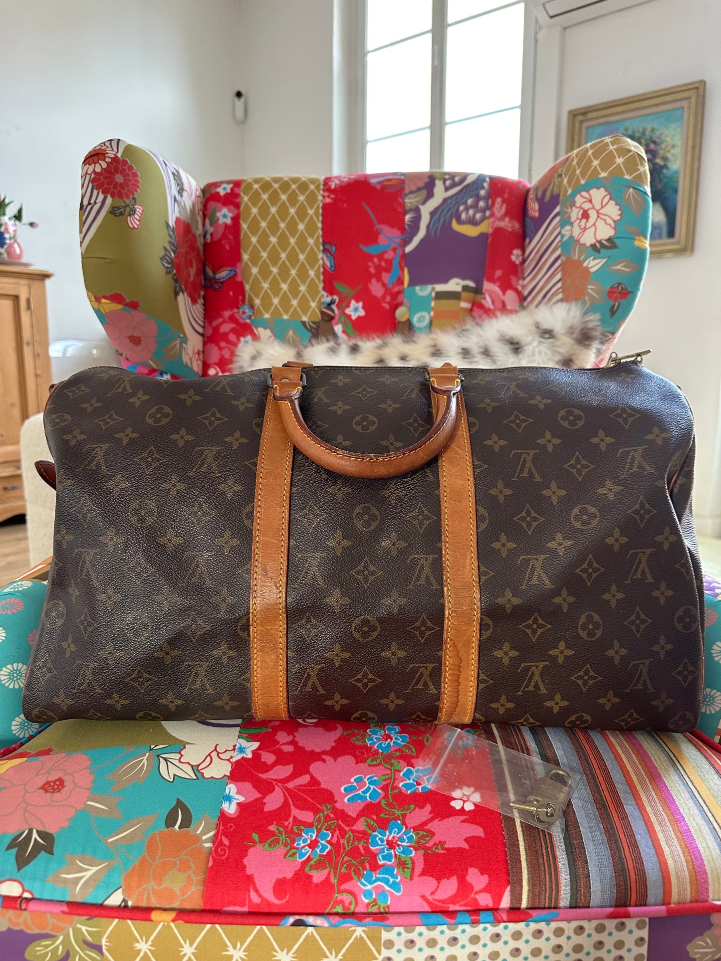 Louis Vuitton - Keepall 50 Monogram bandoulière