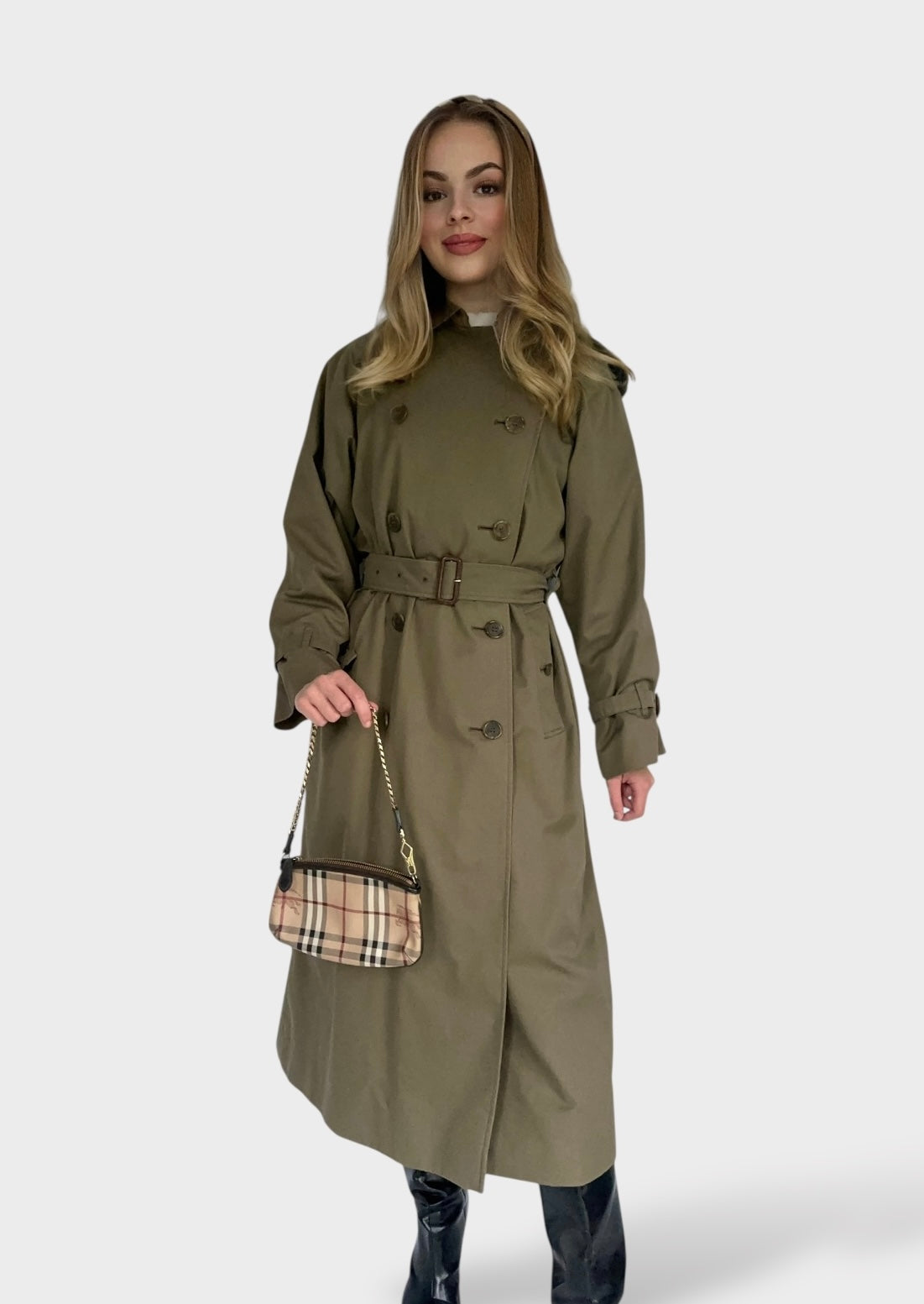 Burberry vintage – Trench-coat “The Waterloo” Kaki | T.M