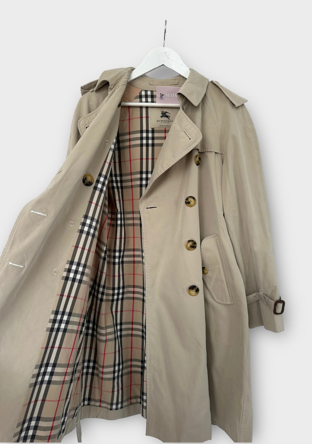 Trench-coat Burberry « the Chelsea » heritage beige/ T.L