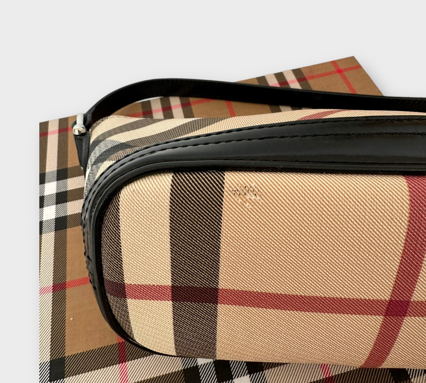 Sac baguette tartan Burberry