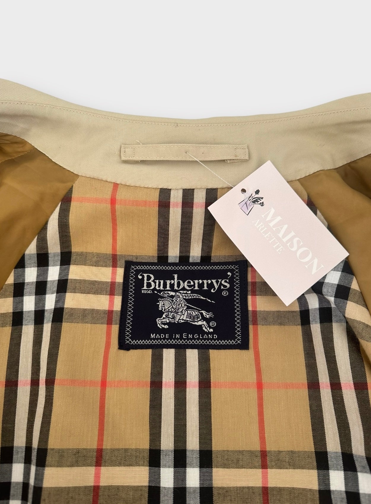 Burberry vintage Trench-coat « Camden » beige | T.L