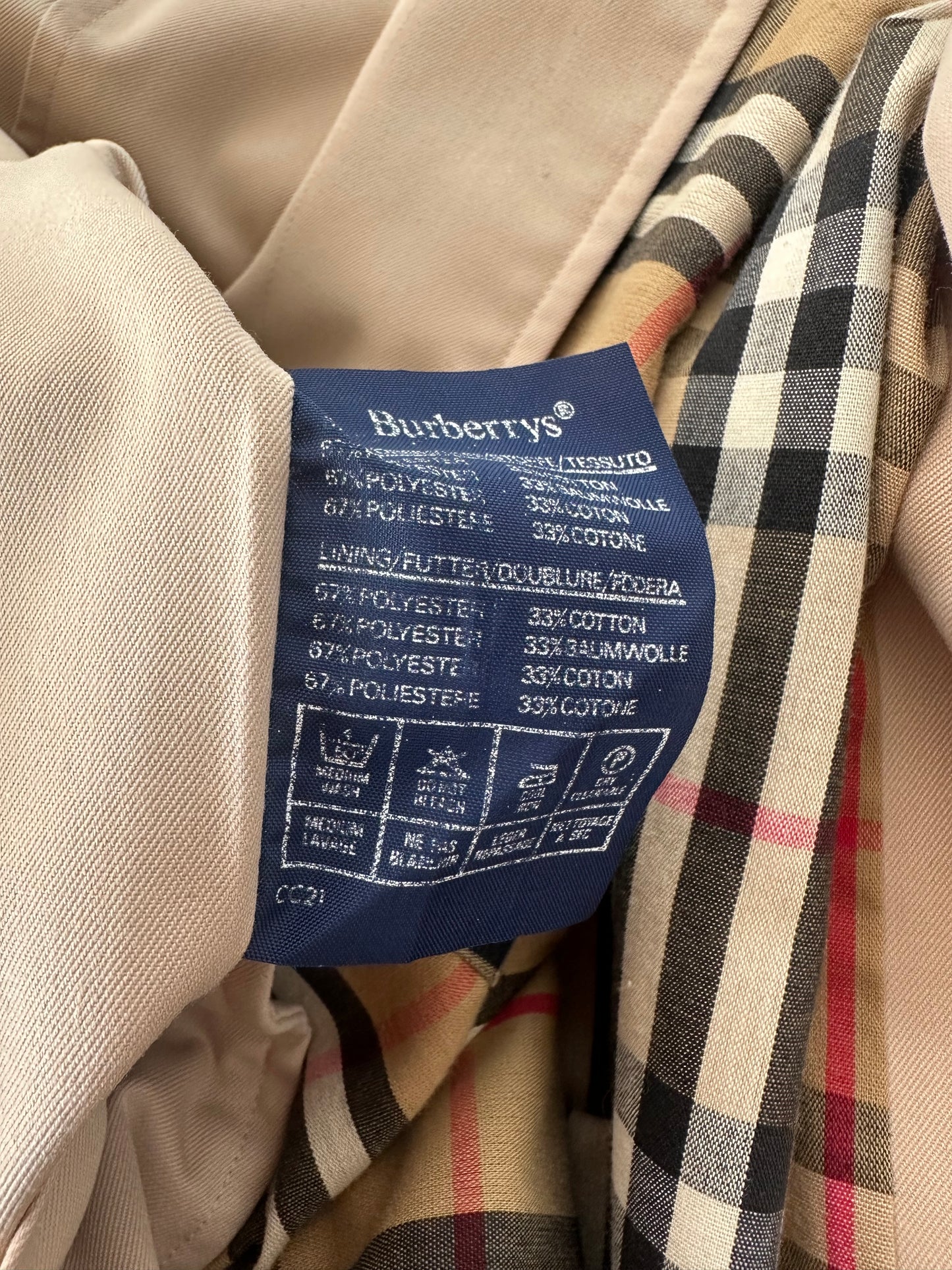 Burberry Trench-coat « Brandford » beige | T.XS