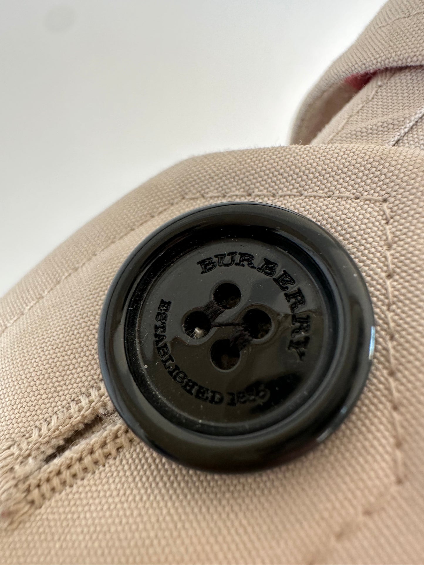Trench-coat Burberry « the Chelsea » heritage stone/ T.XS
