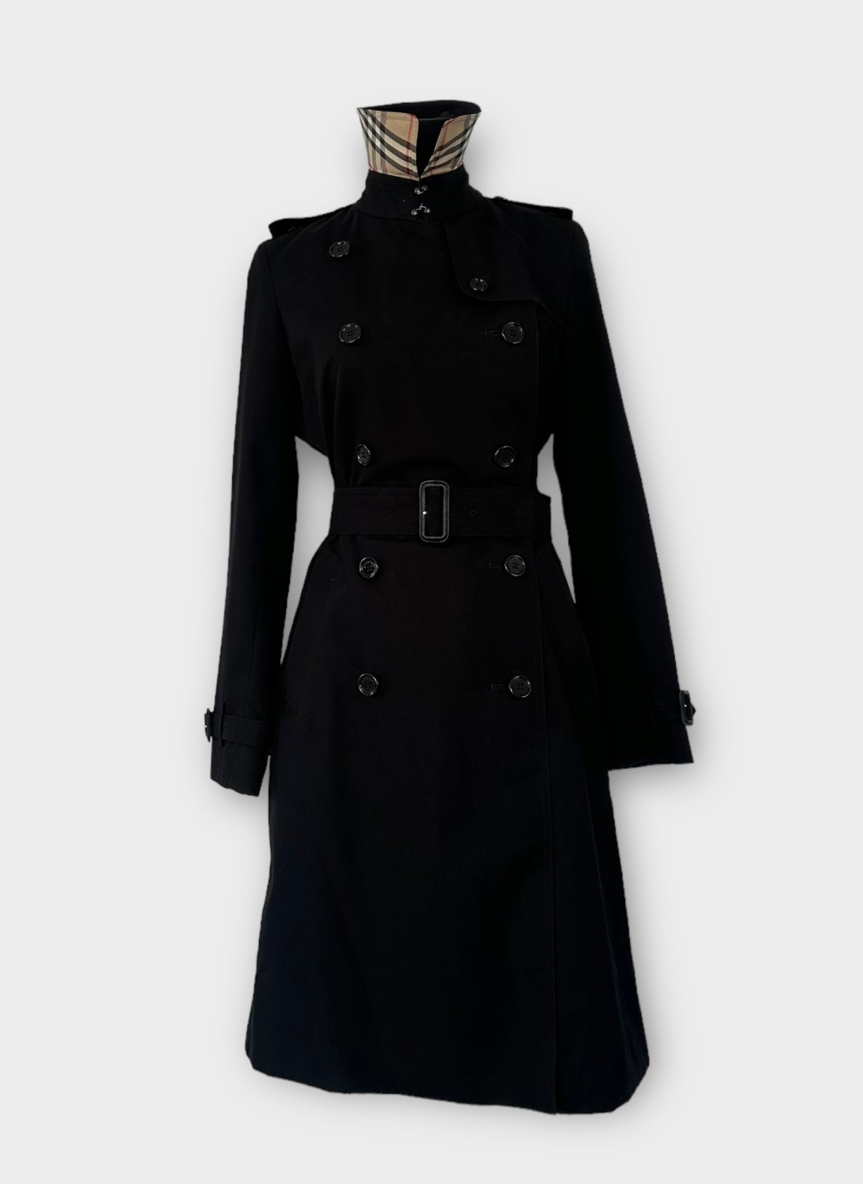 Trench-coat Burberry « the Chelsea » heritage noir/ T.L