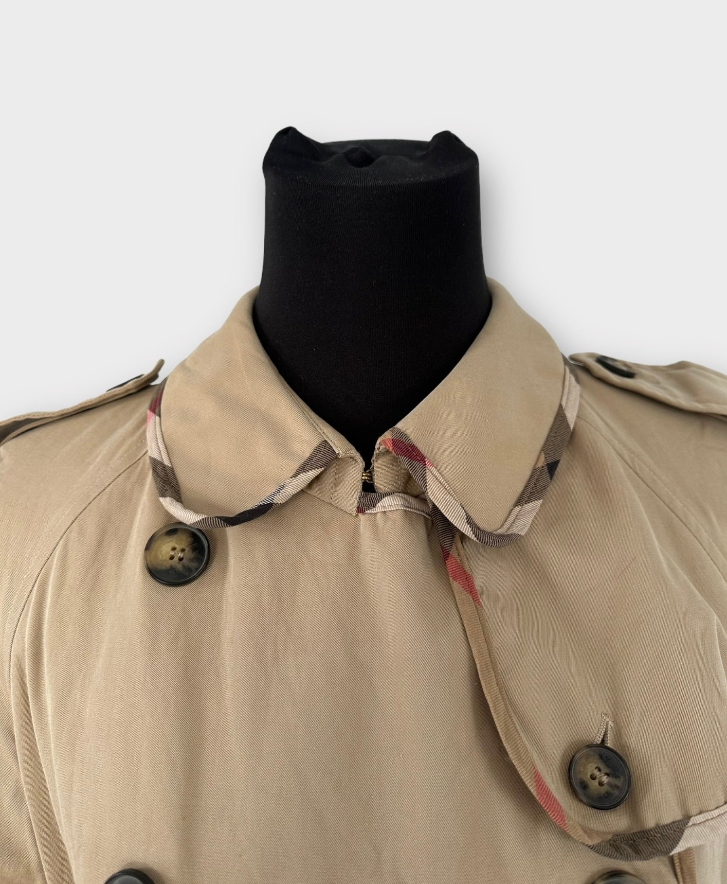 Trench-coat Burberry « the Chelsea » heritage honey/ T.L