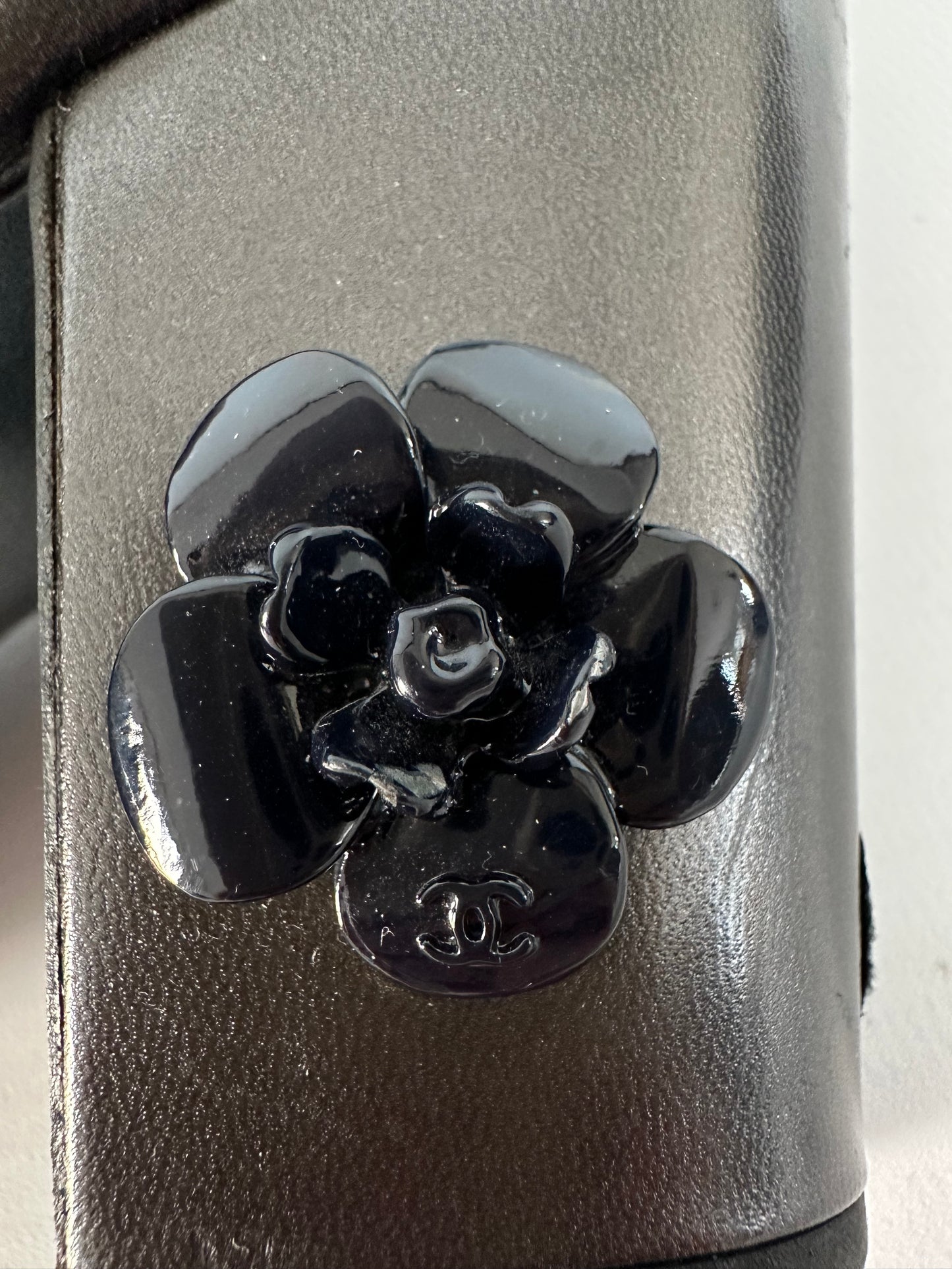 Escarpins ( Slingback) Chanel Camélia | T.39