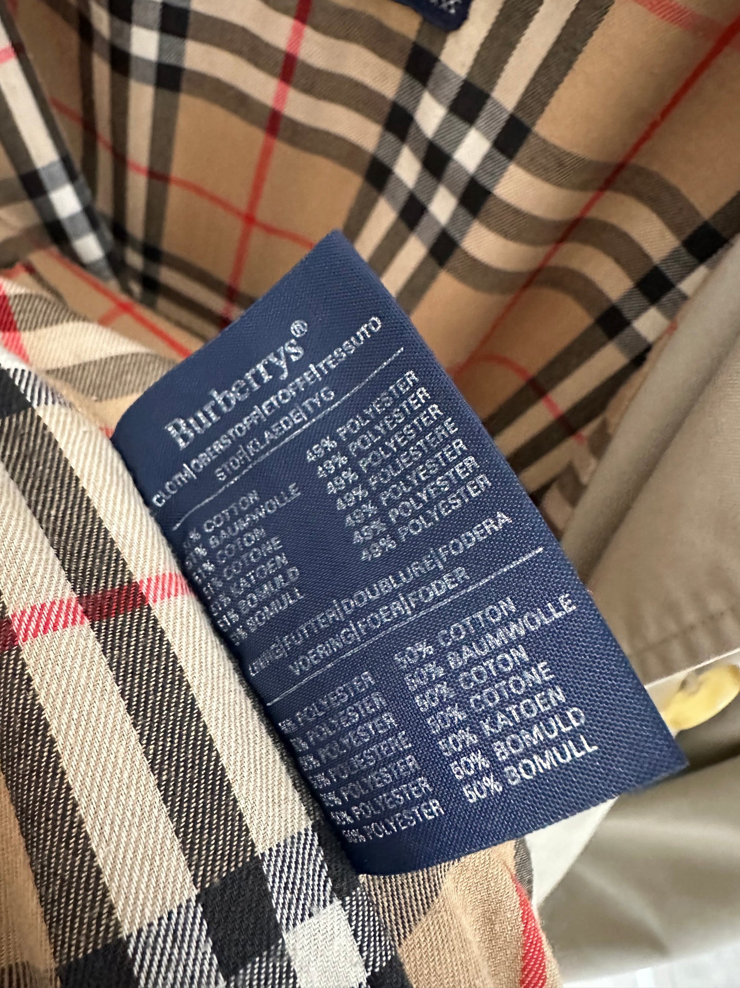 Trench-coat Burberry modèle « Camden » vintage/ T.M