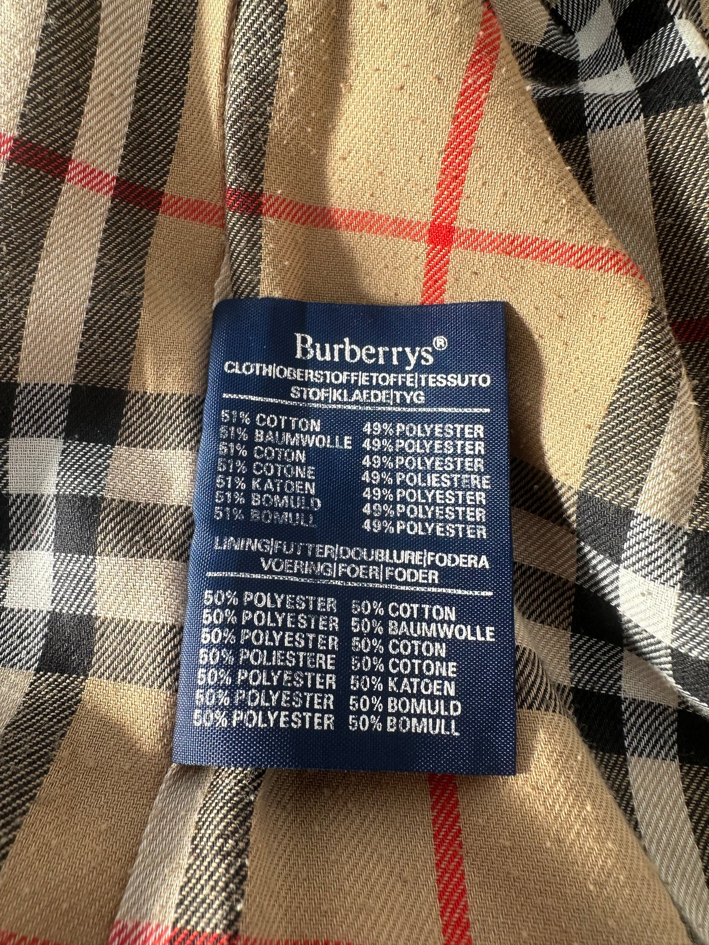 Trench-coat Burberry modèle « Camden » vintage/ T.M