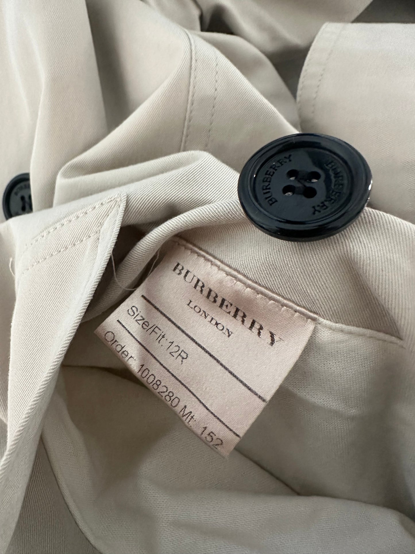 Burberry Trench-coat modèle “ the Chelsea ” Stone | T.L