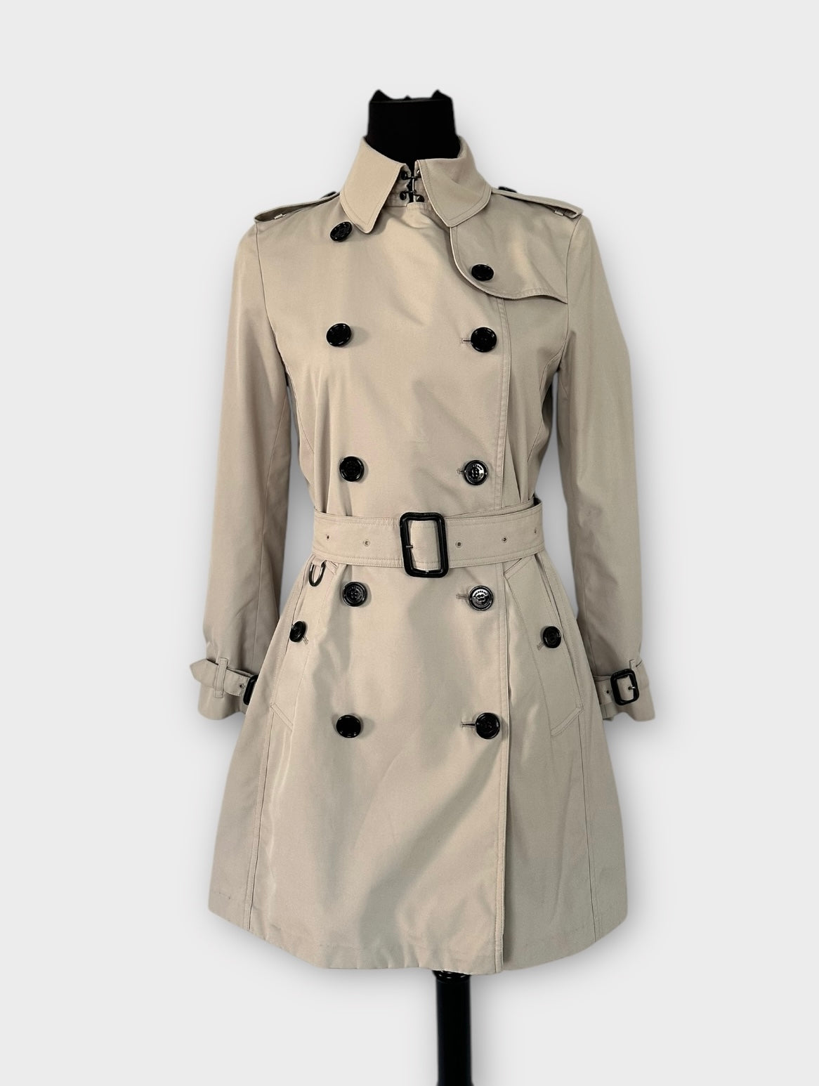 Burberry Trench-coat modèle “the Chelsea ” Stone | T.S