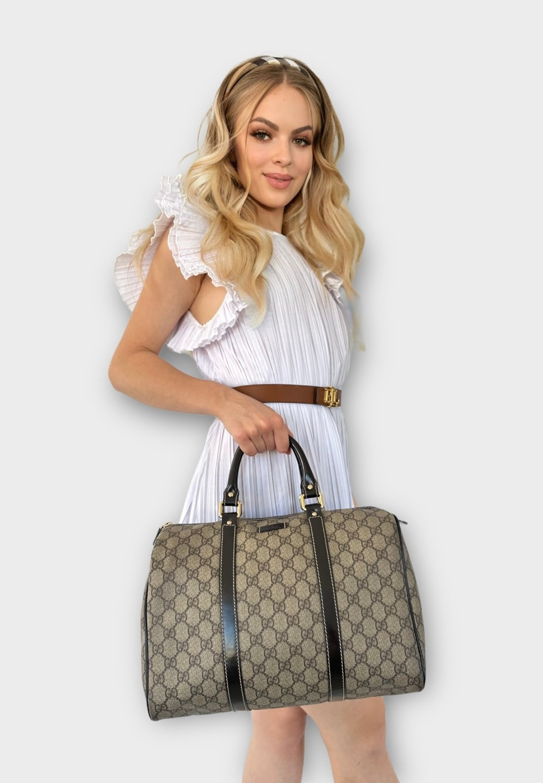 Gucci sac bowling Boston Monogram