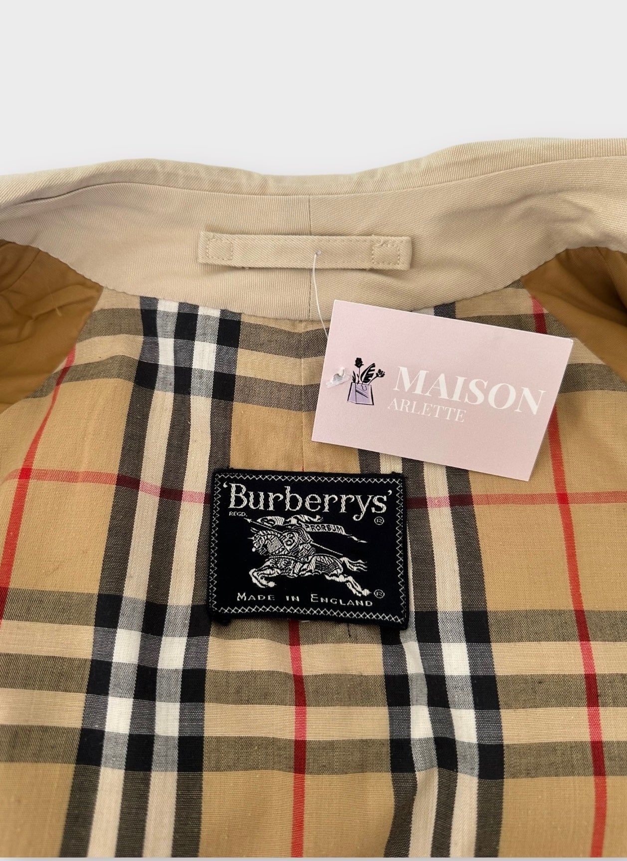 Burberry vintage Trench-coat modèle « Camden » beige vintage | T.M
